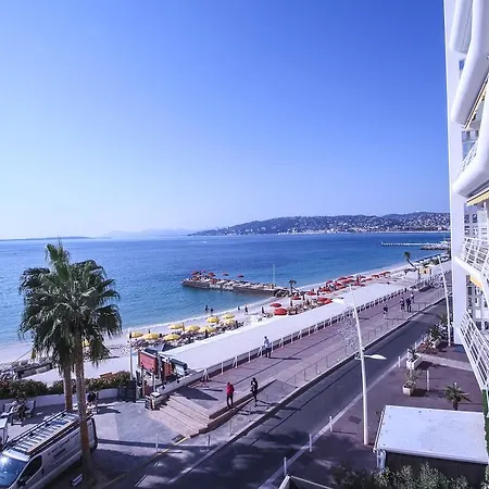 Cafe De La Plage Juan-les-pins Lägenhet *